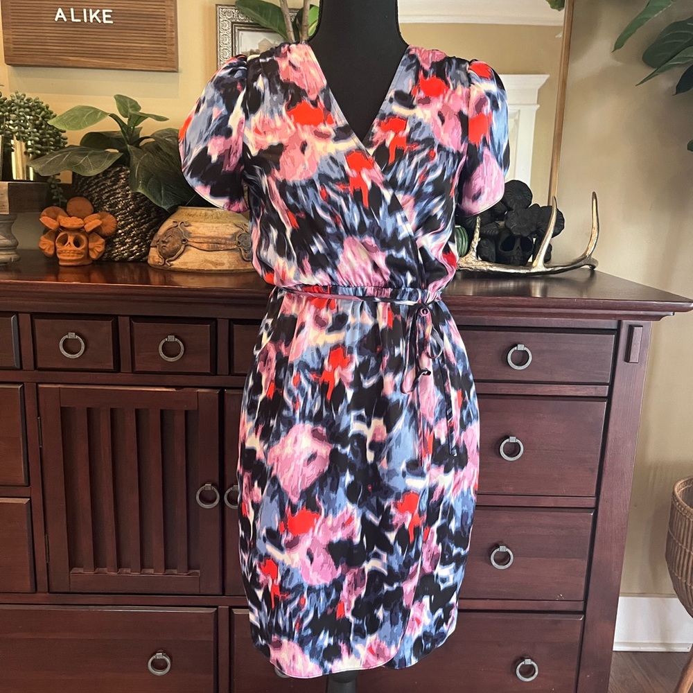 Banana Republic Women’s Colorful Midi Dress Sz 0p